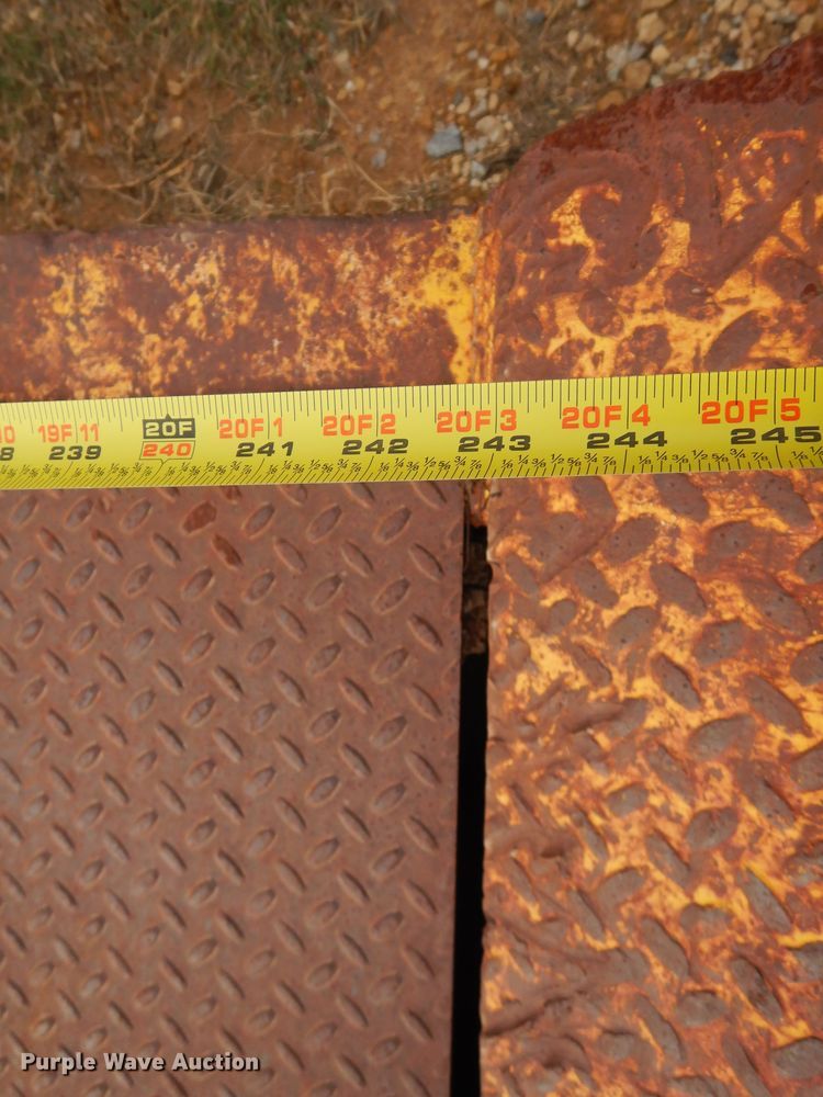 image for item KJ9030 1972 Hyster  lowboy equipment trailer