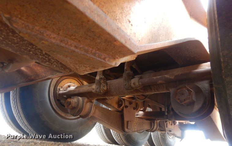 image for item KJ9030 1972 Hyster  lowboy equipment trailer