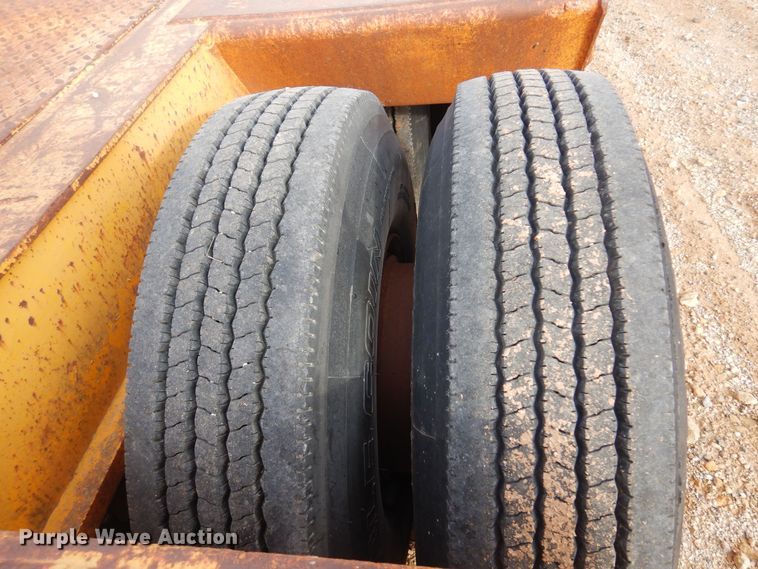 image for item KJ9030 1972 Hyster  lowboy equipment trailer