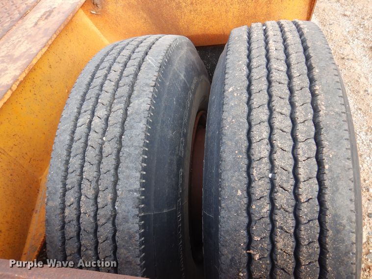 image for item KJ9030 1972 Hyster  lowboy equipment trailer