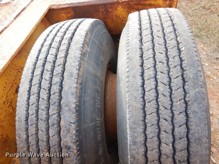 image for item KJ9030 1972 Hyster  lowboy equipment trailer