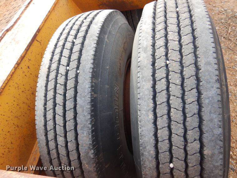 image for item KJ9030 1972 Hyster  lowboy equipment trailer