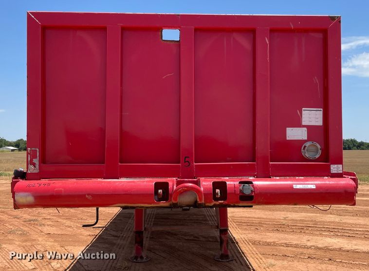 image for item KJ9759 1981 Nabors  flatbed trailer
