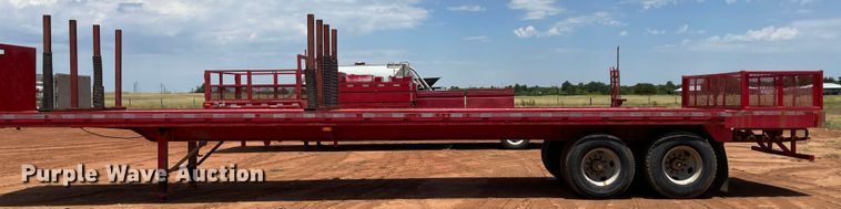 image for item KJ9759 1981 Nabors  flatbed trailer
