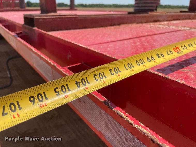 image for item KJ9759 1981 Nabors  flatbed trailer