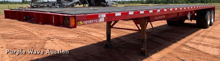 image for item KJ9762 1974 Strick 7400FFINPW  flatbed trailer