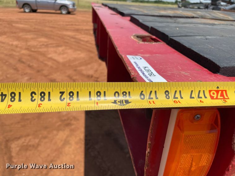 image for item KJ9762 1974 Strick 7400FFINPW  flatbed trailer