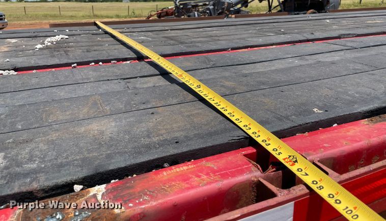 image for item KJ9762 1974 Strick 7400FFINPW  flatbed trailer