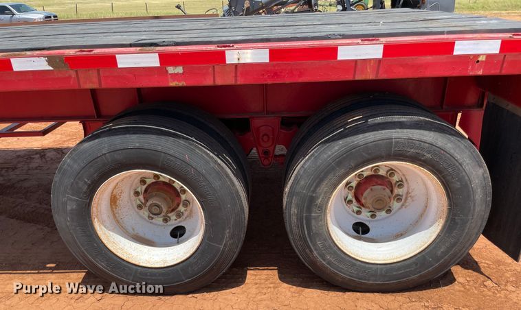 image for item KJ9762 1974 Strick 7400FFINPW  flatbed trailer