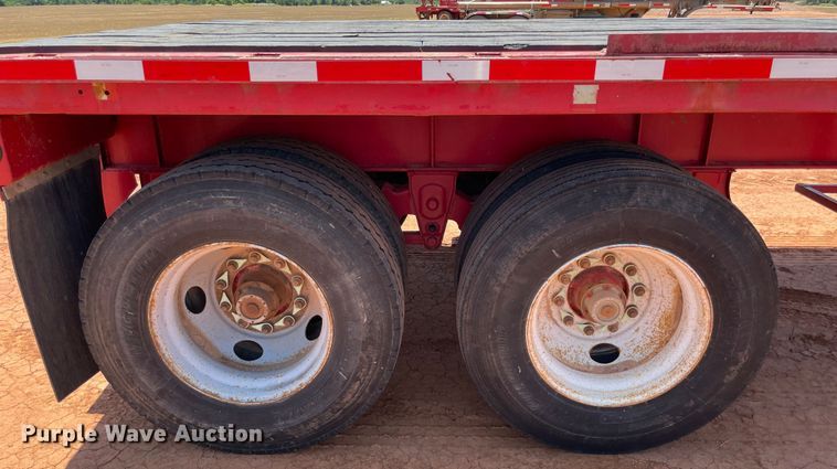 image for item KJ9762 1974 Strick 7400FFINPW  flatbed trailer