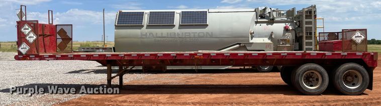 image for item KJ9769 1980 Nabors  flatbed trailer