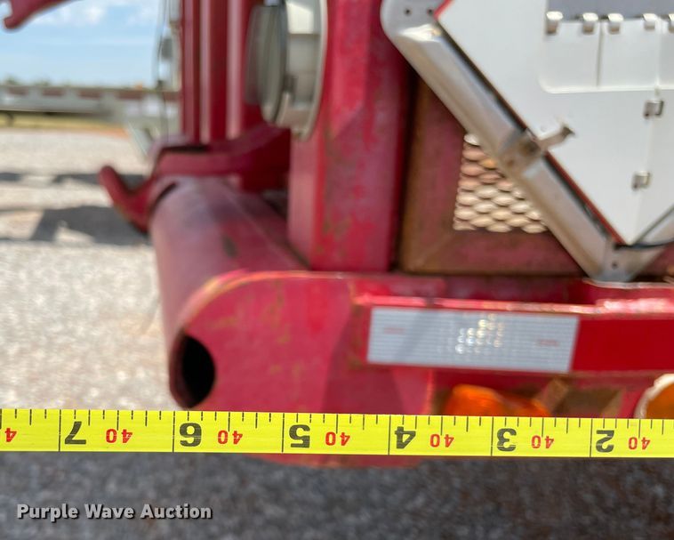 image for item KJ9769 1980 Nabors  flatbed trailer