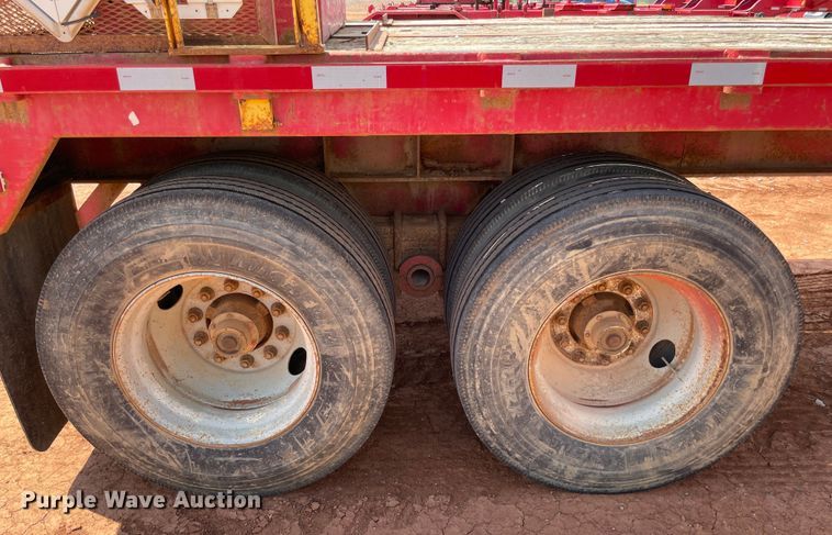 image for item KJ9769 1980 Nabors  flatbed trailer