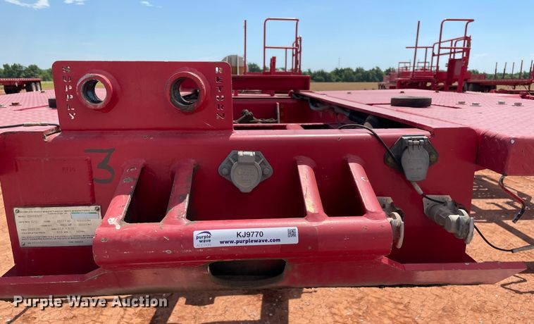 image for item KJ9770 2011 Mertz  oilfield trailer