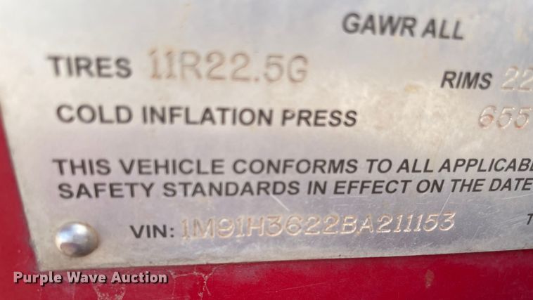 image for item KJ9770 2011 Mertz  oilfield trailer