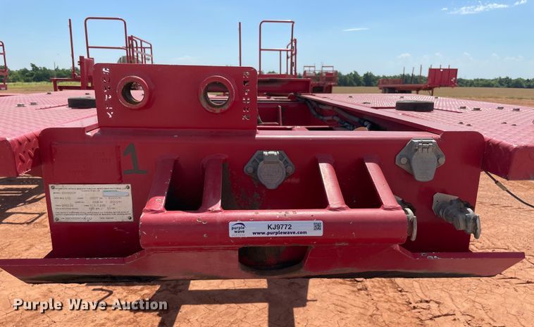 image for item KJ9772 2012 Mertz 101455307  oilfield trailer