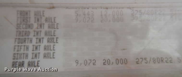 image for item KW9688 2004 Freightliner Columbia  semi truck