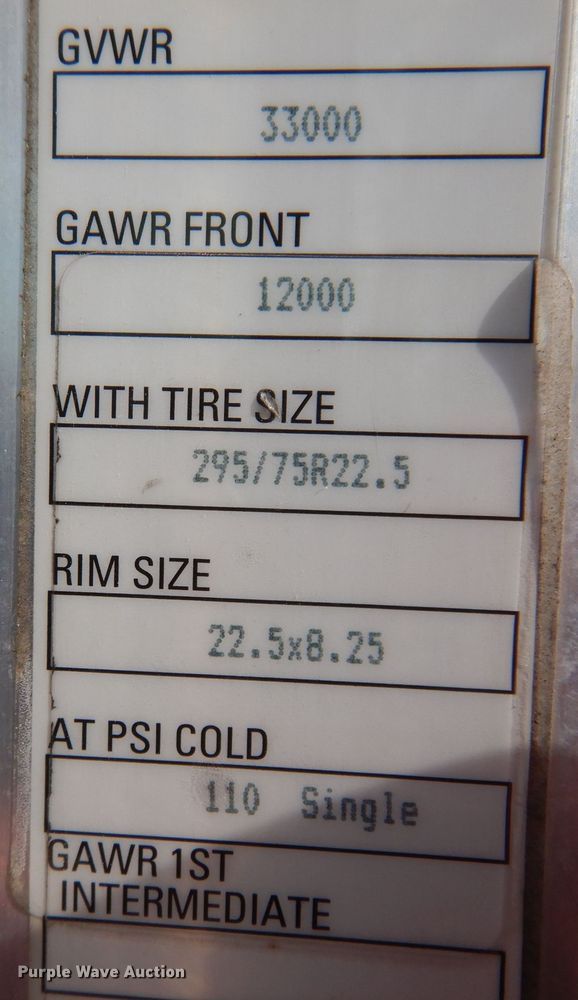 image for item KW9768 2014 Kenworth T370  truck cab and chassis