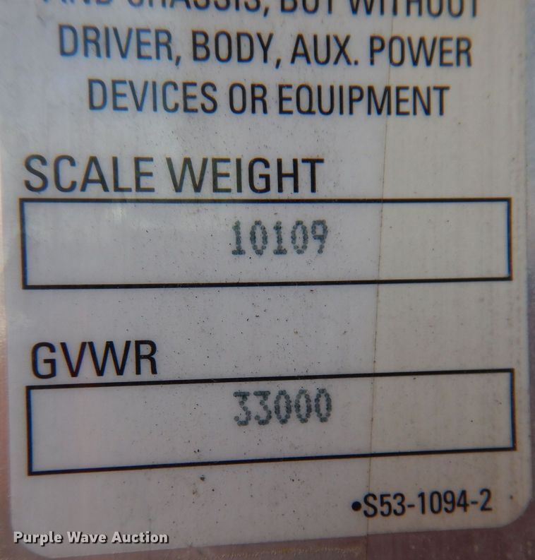 image for item KW9768 2014 Kenworth T370  truck cab and chassis