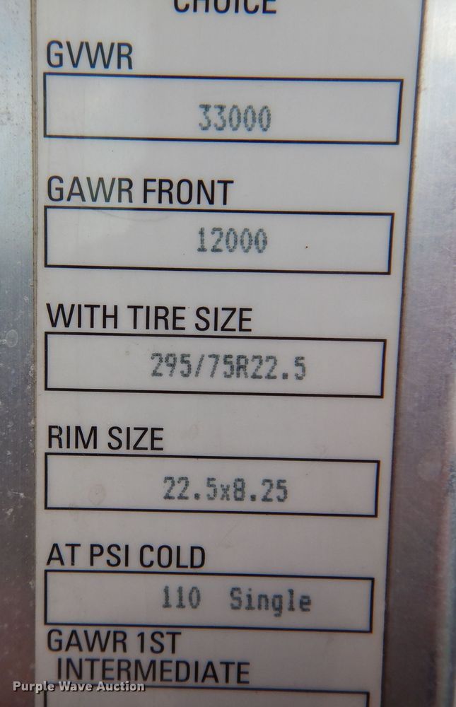 image for item KW9769 2014 Kenworth T370  truck cab and chassis