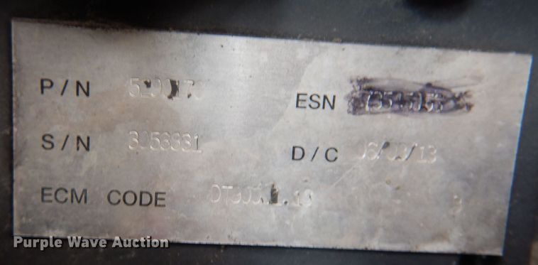 image for item KW9770 2014 Kenworth T370  truck cab and chassis