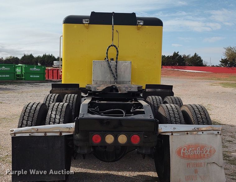 image for item LK9306 1985 Peterbilt 359  semi truck