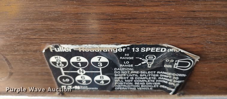 image for item LK9306 1985 Peterbilt 359  semi truck