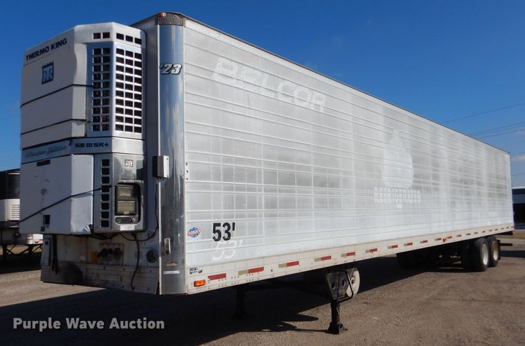 image for item LU9653 2000 Utility Trailers VS2R  refrigerated van trailer