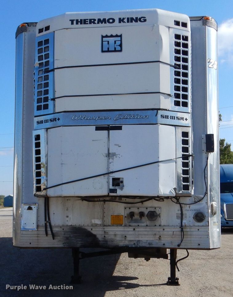 image for item LU9653 2000 Utility Trailers VS2R  refrigerated van trailer