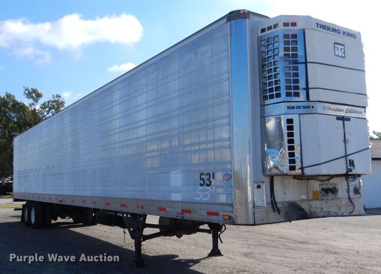 image for item LU9653 2000 Utility Trailers VS2R  refrigerated van trailer