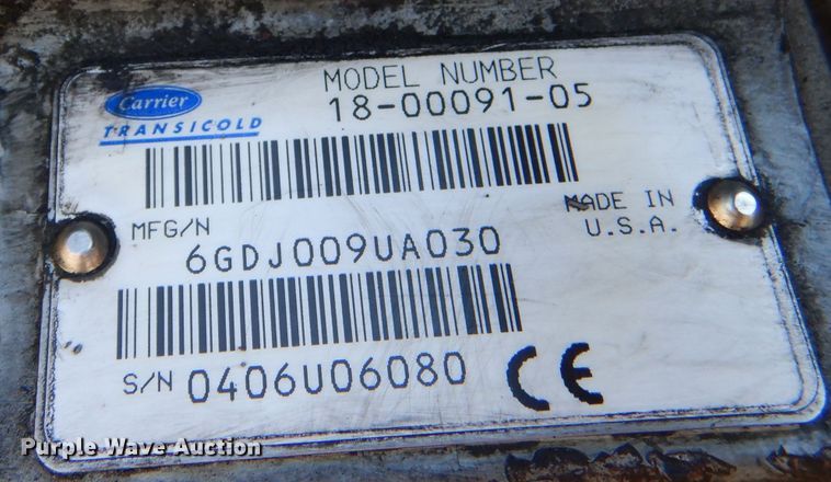 image for item LU9655 2007 Great Dane 7811TZ 1A  refrigerated van trailer