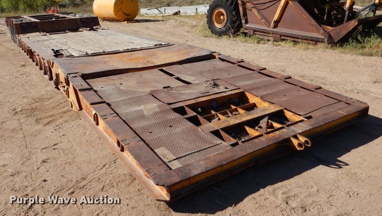 image for item LU9685 1979 Load King 604DFP  lowboy equipment trailer