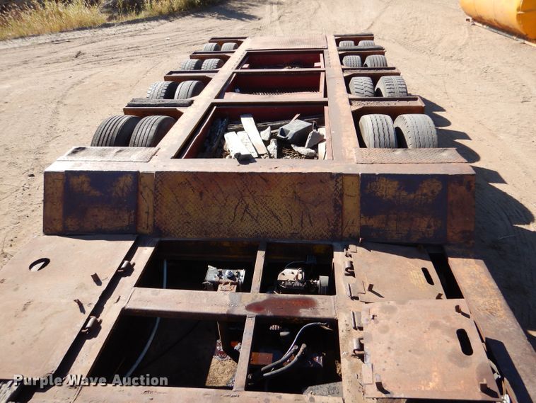 image for item LU9685 1979 Load King 604DFP  lowboy equipment trailer