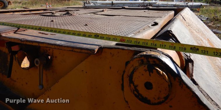 image for item LU9685 1979 Load King 604DFP  lowboy equipment trailer