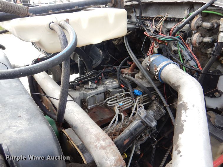 image for item MJ9842 1996 Ford L8000  hook lift truck