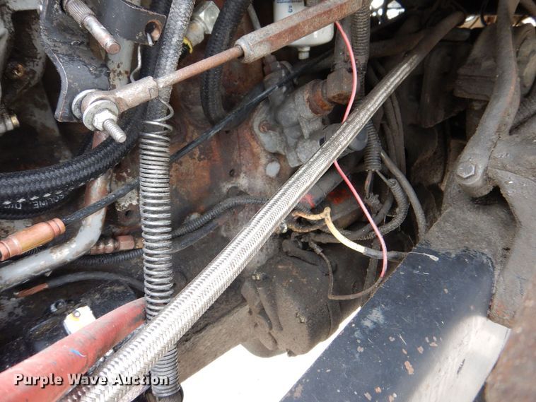 image for item MJ9842 1996 Ford L8000  hook lift truck