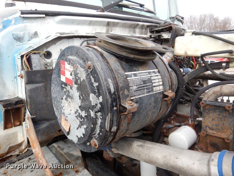 image for item MJ9842 1996 Ford L8000  hook lift truck