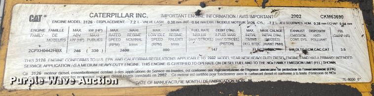 image for item MR9495 2003 Freightliner FL80  hook lift truck