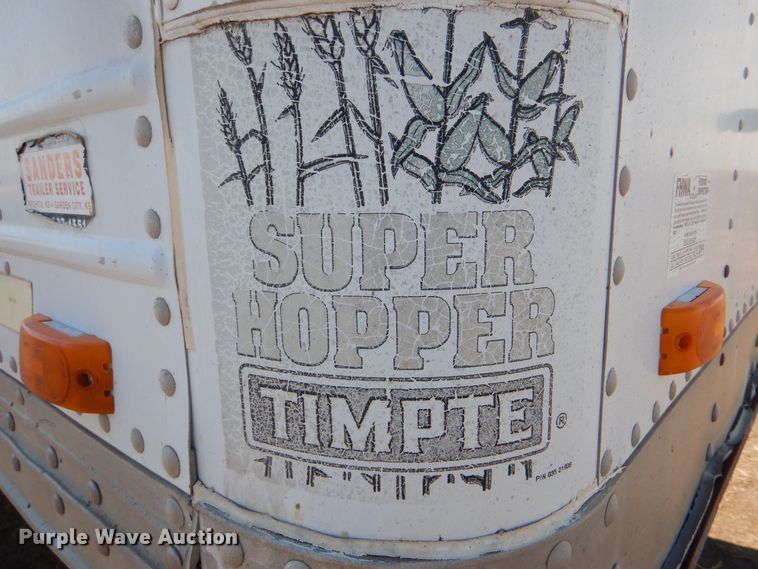 image for item MT9801 1993 Timpte Super Hopper  grain trailer