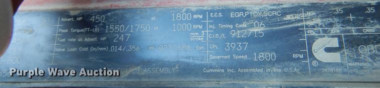 image for item MT9847 2014 International 9900i  semi truck