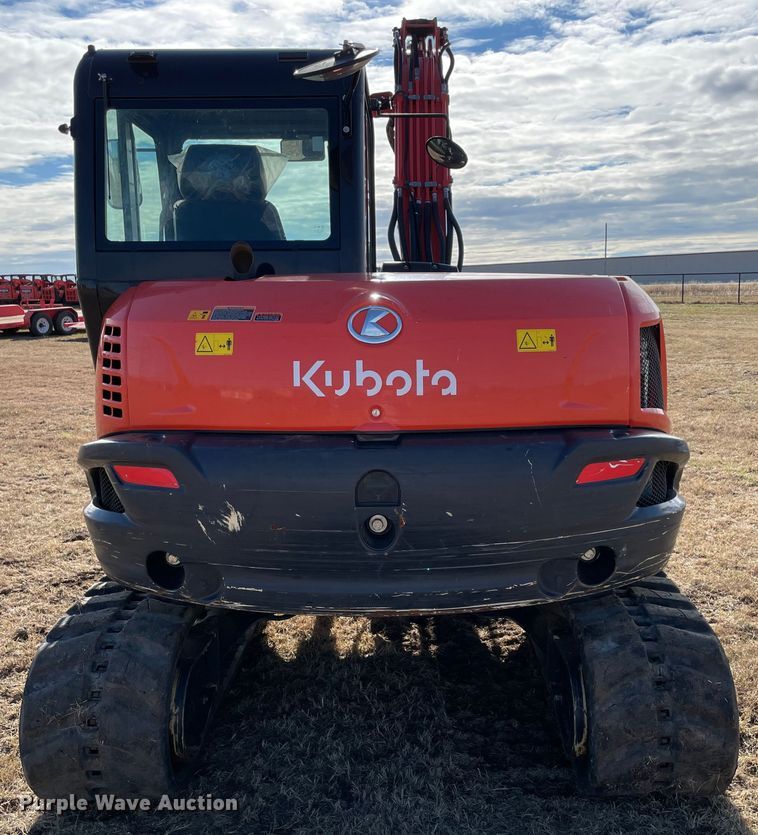 image for item DL0738 2020 Kubota KX080-4S2 mini excavator