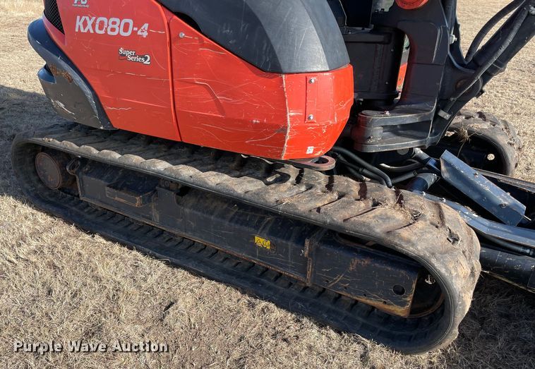 image for item DL0738 2020 Kubota KX080-4S2 mini excavator