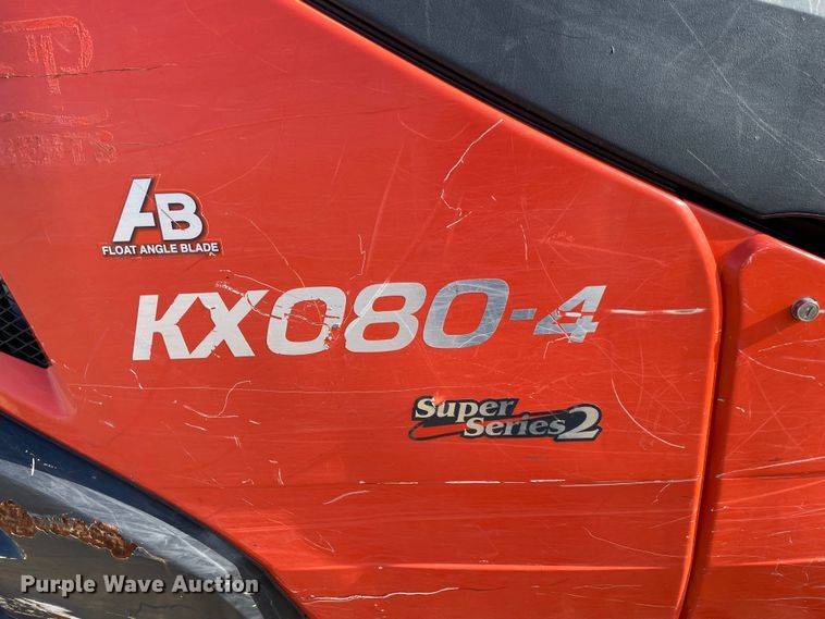 image for item DL0738 2020 Kubota KX080-4S2 mini excavator