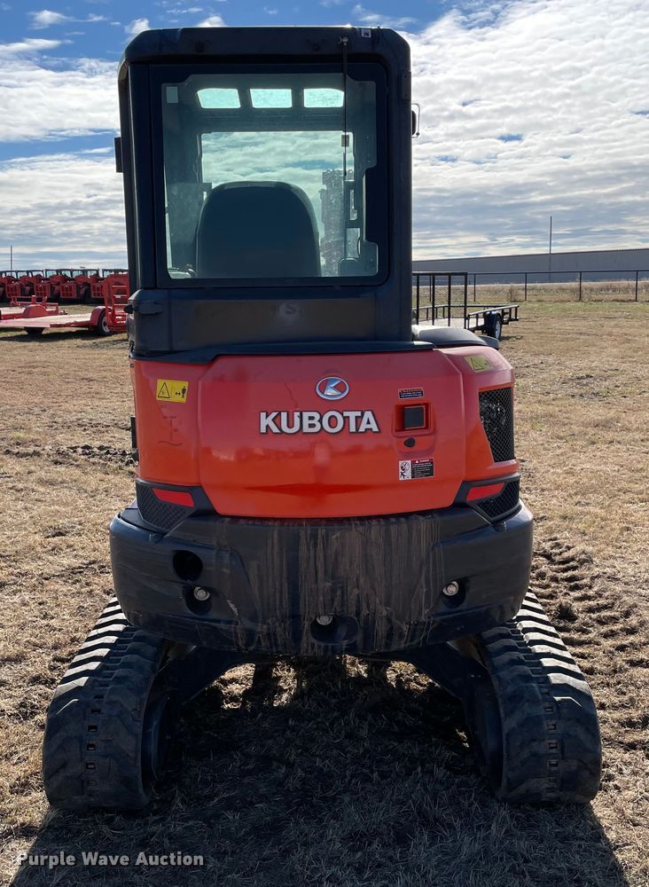 image for item DL0739 2019 Kubota U35-4 mini excavator