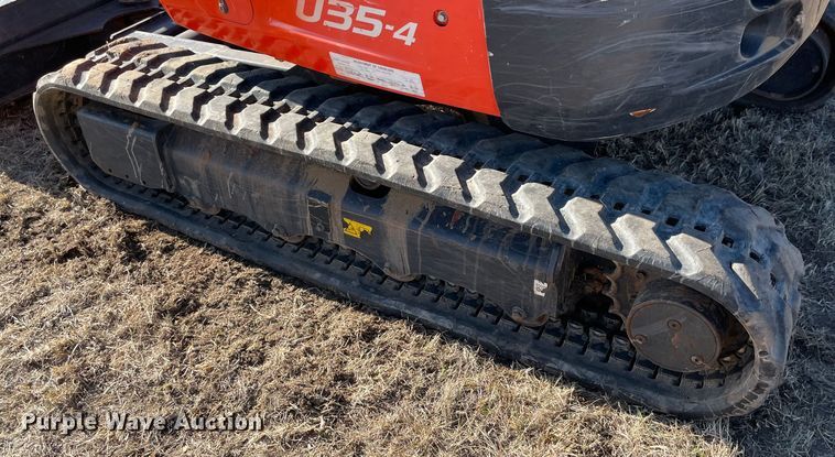 image for item DL0739 2019 Kubota U35-4 mini excavator