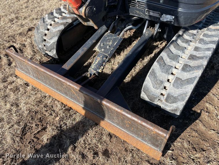 image for item DL0741 2020 Kubota U25 mini excavator