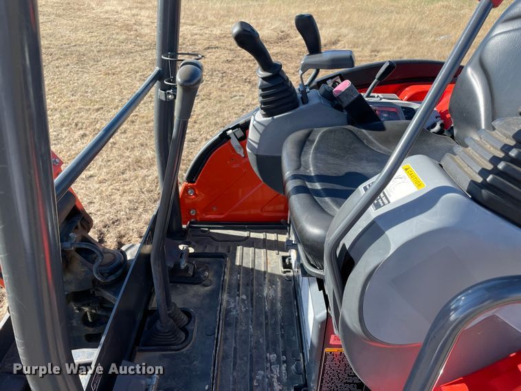 image for item DL0741 2020 Kubota U25 mini excavator