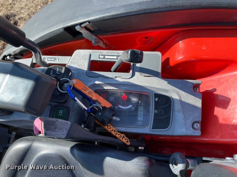 image for item DL0741 2020 Kubota U25 mini excavator