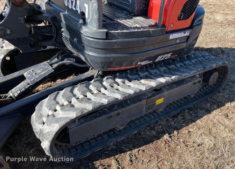 image for item DL0741 2020 Kubota U25 mini excavator