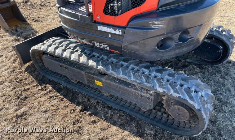 image for item DL0741 2020 Kubota U25 mini excavator